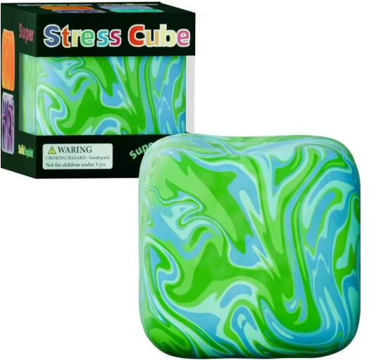 NeeDoh Style Swirl Cube